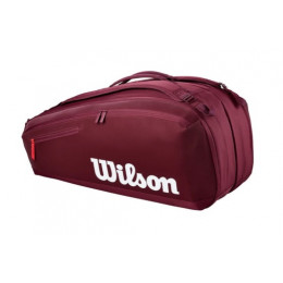 Теннисная сумка Wilson Defyer V1 9PK Red 