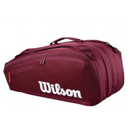 Теннисная сумка Wilson Defyer V1 15PK Red