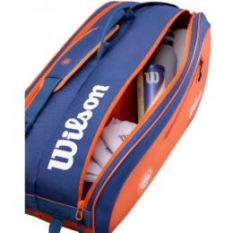 Теннисная сумка Wilson Team RG 6PK Clay/Navy (2026)