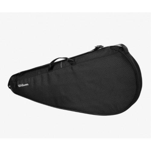 Чехол‑сумка Wilson RF Racquet Cover Black — стильная защита ракетки в культовом дизайне 