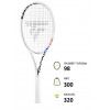 Теннисная ракетка Tecnifibre Tfight 300 Isoflex 2022