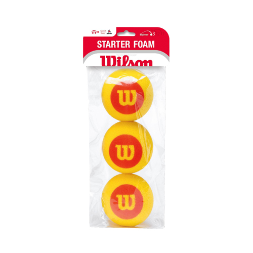 Детские теннисные мячи Wilson Starter Game Foam 3 мяча