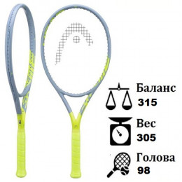 Теннисная ракетка Head Graphene 360+ Extreme Tour 