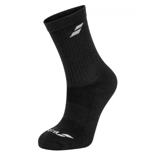 Носки теннисные детские Babolat Socks Unisex Black 3 пары