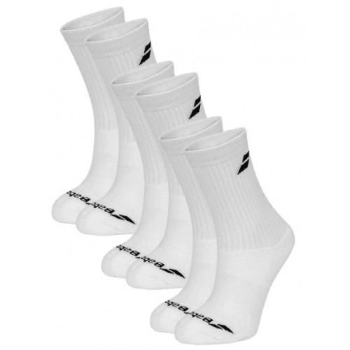 Носки теннисные детские Babolat Socks Unisex White 3 пары