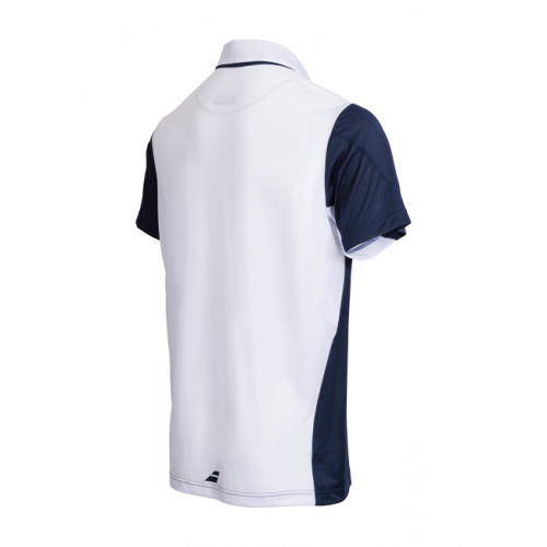 Мужское поло Babolat Perf Wimbledon (blue/white) для большого тенниса  