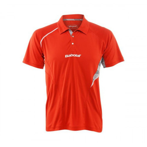 Мужское поло Babolat Performance (Red) для большого тенниса