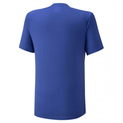 Мужское поло Mizuno Shadow Polo (Blue) для большого тенниса