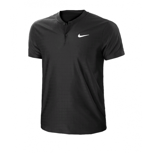 Мужское поло Nike Court Dri-FIT ADV Breathe (Black) для большого тенниса  