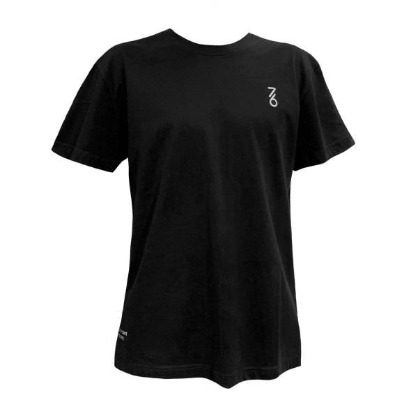 Мужская футболка 7/6 Base (Black) для большого тенниса