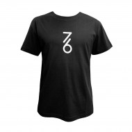 Мужская футболка 7/6 Base Logo (Black) для большого тенниса