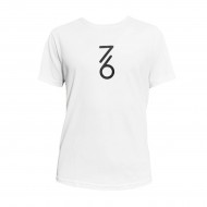 Мужская футболка 7/6 Base Logo (White) для большого тенниса