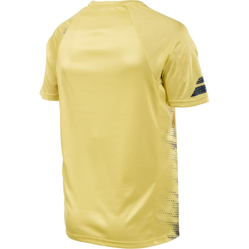 Мужская футболка Babolat Perf Crew Neck (Yellow) для большого тенниса