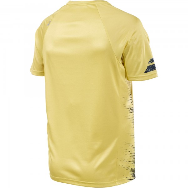 Мужская футболка Babolat Perf Crew Neck (Yellow) для большого тенниса