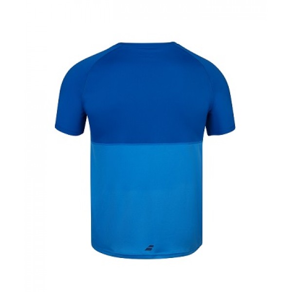 Мужская футболка Babolat Play Crew Neck (Blue) для большого тенниса