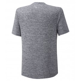 Мужская футболка Mizuno Core Graphic RB Tee (Grey) для большого тенниса