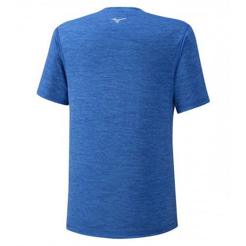 Мужская футболка Mizuno Impulse Core Tee (Blue) для большого тенниса