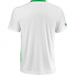 Футболка детская Wilson Team Striped Crew (Toucan/White) для большого тенниса
