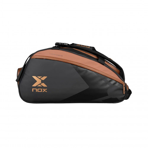 Сумка для падел ракеток Nox Luxury Open Series Black/Brown
