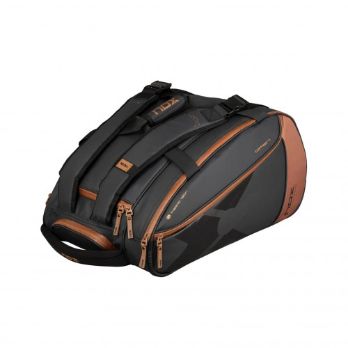 Сумка для падел ракеток Nox Luxury Open Series Black/Brown