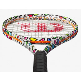 Теннисная ракетка Wilson Clash 100L V2 BRITTO HEARTS