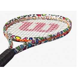 Теннисная ракетка Wilson Clash 100L V2 BRITTO HEARTS