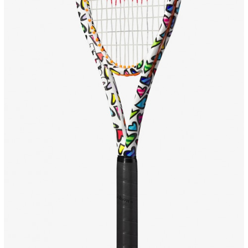 Теннисная ракетка Wilson Clash 100L V2 BRITTO HEARTS