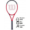 Теннисная ракетка Wilson Clash 100 V2.0 (295 гр.) 2022 г.