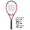 Теннисная ракетка Wilson Clash 100L
