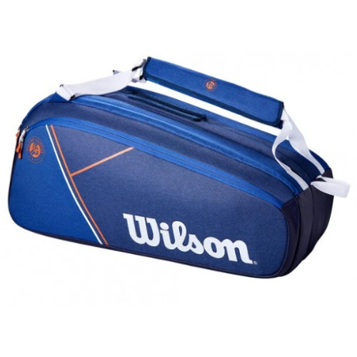 Теннисная сумка Wilson Super Tour 9 Roland Garros 2022 