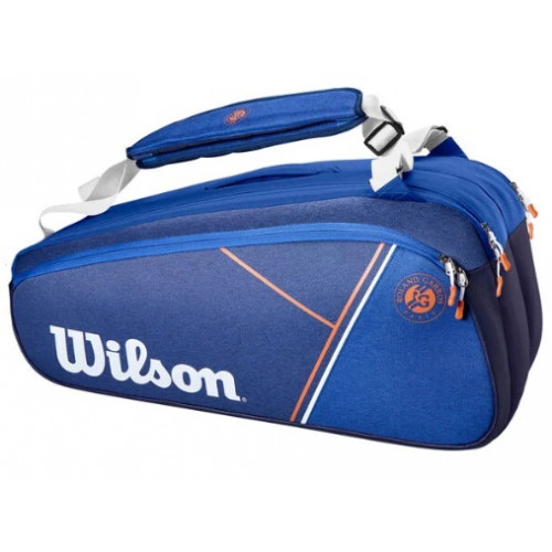 Теннисная сумка Wilson Super Tour 9 Roland Garros 2022 