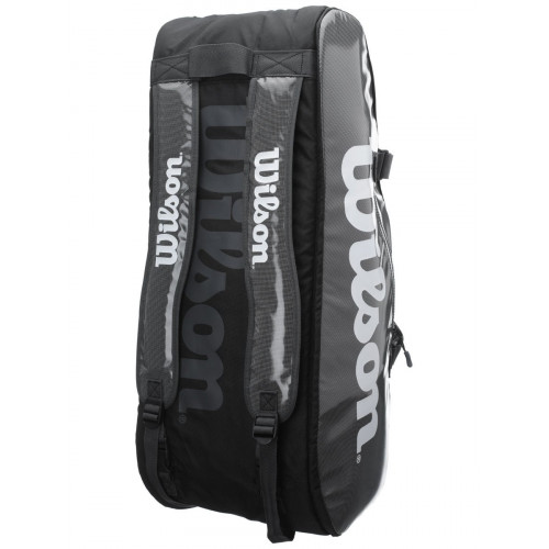 Теннисная сумка Wilson Super Tour 2 Comp серая  