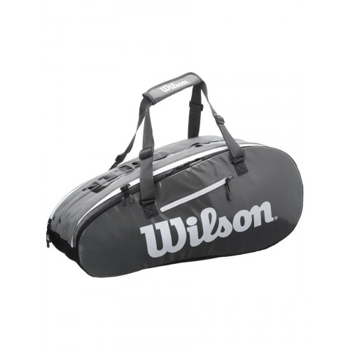 Теннисная сумка Wilson Super Tour 2 Comp серая  
