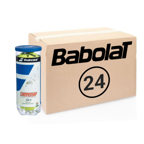 Теннисные мячи Babolat Championship Gold коробка 72 мяча (24 по 3)