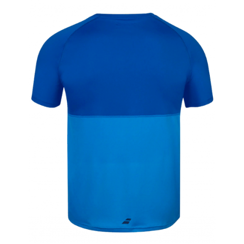 Футболка детская Babolat Play Crew Neck (Blue) для большого тенниса