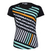 Футболка Head Sammy T-Shirt (Black/White) детская для большого тенниса  