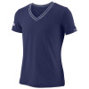 Футболка Wilson Team V-Neck (Blue) детская для большого тенниса