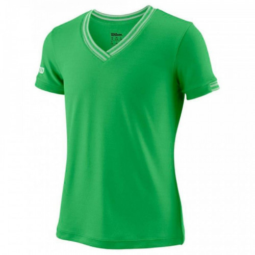 Футболка Wilson Team V-Neck (Toucan) детская для большого тенниса