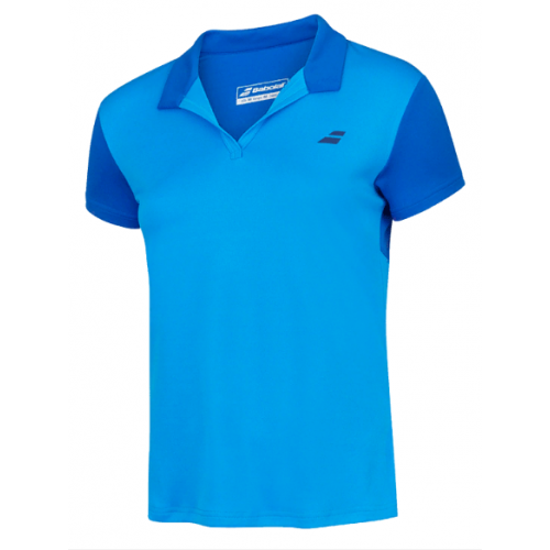 Женское поло Babolat Play (Blue) для большого тенниса