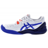 Теннисные кроссовки женские Asics Gel-Resolution 8 (White/Lapis Lazuli Blue)