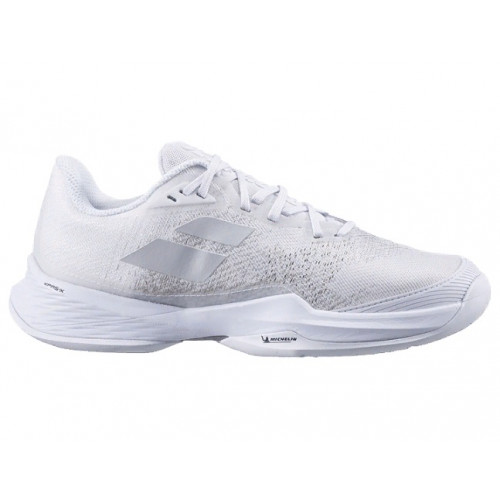 Теннисные кроссовки женские Babolat Jet Mach III All Court (White/Silver)