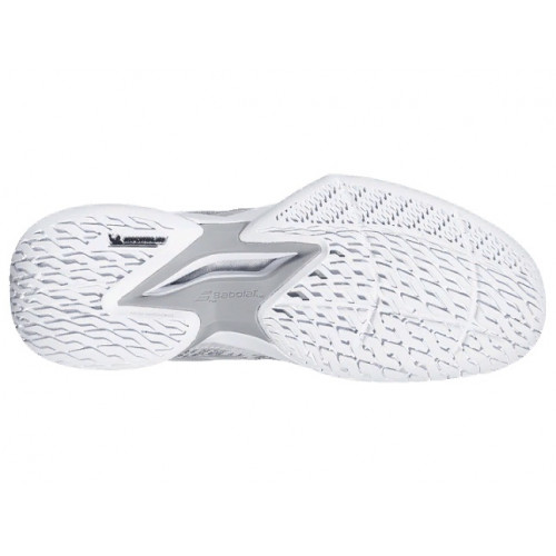 Теннисные кроссовки женские Babolat Jet Mach III All Court (White/Silver)