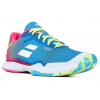 Теннисные кроссовки женские Babolat Jet Mach II All Court (Blue/Pink)