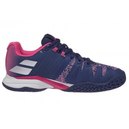 Теннисные кроссовки женские Babolat Propulse Blast All Court (Blue/Pink)