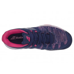 Теннисные кроссовки женские Babolat Propulse Blast All Court (Blue/Pink)