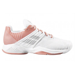 Теннисные кроссовки женские Babolat Propulse Fury All Court (White/Coral)