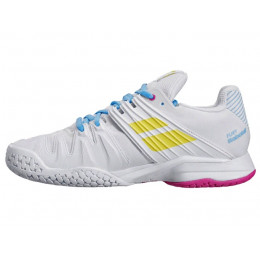 Теннисные кроссовки женские Babolat Propulse Fury All Court (White/Pink)