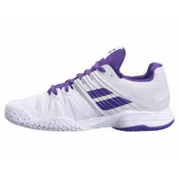 Теннисные кроссовки женские Babolat Propulse Fury All Court(White/Purple)