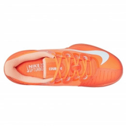 Теннисные кроссовки женские Nike Court Air Zoom GP Turbo (Orange)