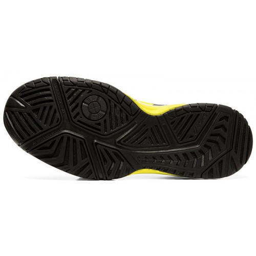 Детские теннисные кроссовки Asics Gel-Resolution 7 GS (Black/Sour Yuzu) 